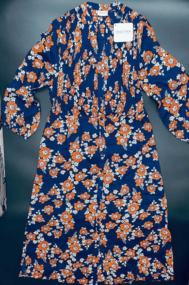 SPLIT FRONT DRESS